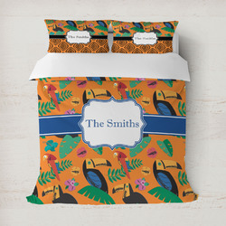 Toucans Duvet Cover Set - Full / Queen (Personalized)