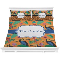 Toucans Comforter Set - King (Personalized)