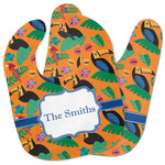 Toucans Baby Bib w/ Name or Text