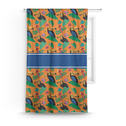 Toucans Curtain Panel - Custom Size