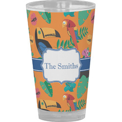 Toucans Pint Glass - Full Color (Personalized)