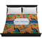 Toucans Duvet Cover - King - On Bed - No Prop