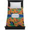 Toucans Duvet Cover - Twin XL - On Bed - No Prop