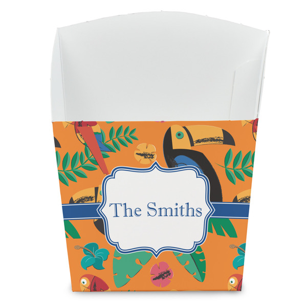 Custom Toucans French Fry Favor Boxes (Personalized)