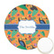 Toucans Icing Circle - Medium - Front