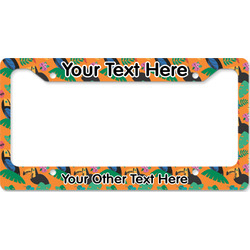 Toucans License Plate Frame - Style B (Personalized)