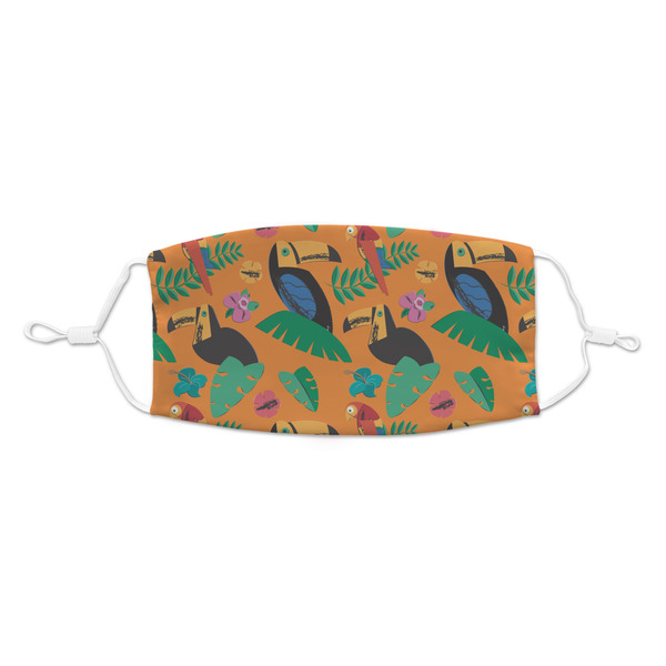 Custom Toucans Kid's Cloth Face Mask - Standard