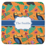 Toucans Memory Foam Bath Mat - 48"x48" (Personalized)