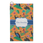 Toucans Microfiber Golf Towel - Small (Personalized)