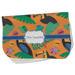 Toucans Burp Cloth - Fleece w/ Name or Text