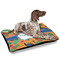 Toucans Outdoor Dog Beds - Large - IN CONTEXT