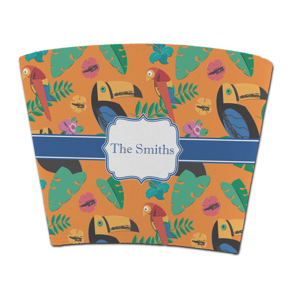 Custom Toucans Party Cup Sleeve - without bottom (Personalized)