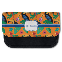 Toucans Canvas Pencil Case w/ Name or Text