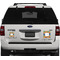 Toucans Personalized Square Car Magnets on Ford Explorer