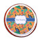 Toucans Printed Icing Circle - Medium - On Cookie