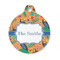 Toucans Round Pet Tag