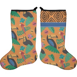 Toucans Holiday Stocking - Double-Sided - Neoprene