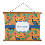 Toucans Wall Hanging Tapestry - Wide (Personalized)