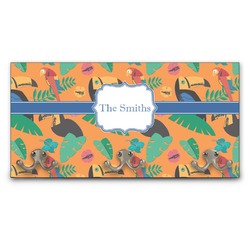Toucans Wall Mounted Coat Rack (Personalized)