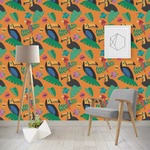 Toucans Wallpaper & Surface Covering (Water Activated - Removable)