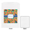 Toucans White Treat Bag - Front & Back View