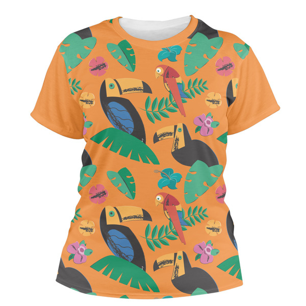 Custom Toucans Women's Crew T-Shirt - X Large