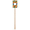 Toucans Wooden 6.25" Stir Stick - Rectangular - Single Stick