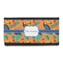 Toucans Leatherette Ladies Wallet (Personalized)