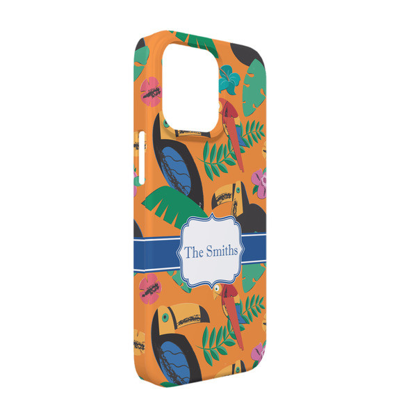 Custom Toucans iPhone Case - Plastic - iPhone 13 Pro (Personalized)