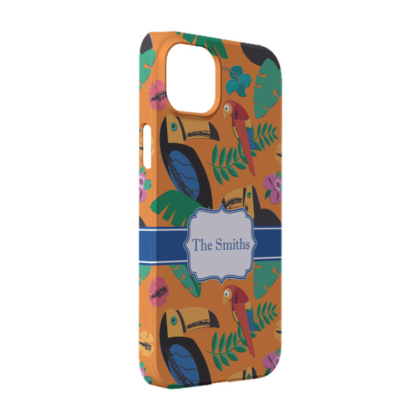 Custom Toucans iPhone Case - Plastic - iPhone 14 (Personalized)