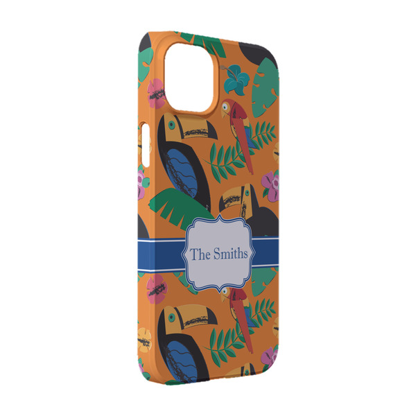 Custom Toucans iPhone Case - Plastic - iPhone 14 Pro (Personalized)