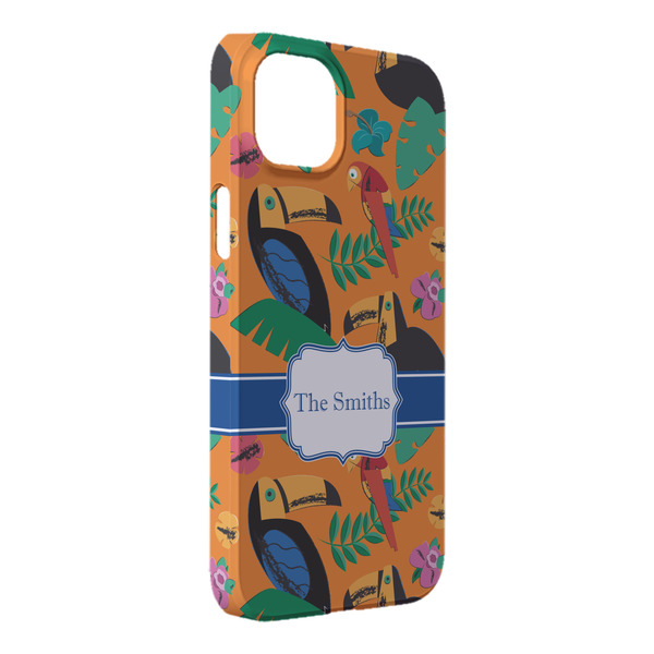 Custom Toucans iPhone Case - Plastic - iPhone 14 Pro Max (Personalized)