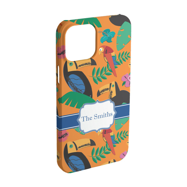 Custom Toucans iPhone Case - Plastic - iPhone 15 Pro (Personalized)