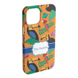 Toucans iPhone Case - Plastic - iPhone 15 Pro Max (Personalized)
