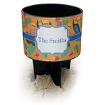 Toucans Black Beach Spiker Drink Holder (Personalized)