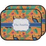 Toucans Car Floor Mats (Back Seat) (Personalized)