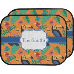 Toucans Car Floor Mats (Back Seat) (Personalized)