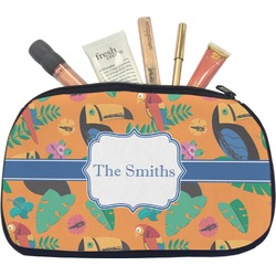 Toucans Makeup / Cosmetic Bag - Medium (Personalized)