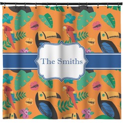 Toucans Shower Curtain - 71" x 74" (Personalized)