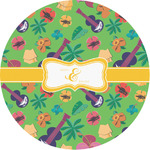 Luau Party Multipurpose Round Labels - 1" (Personalized)