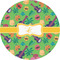 Luau Party 1" Multipurpose Round Labels - Single Sticker