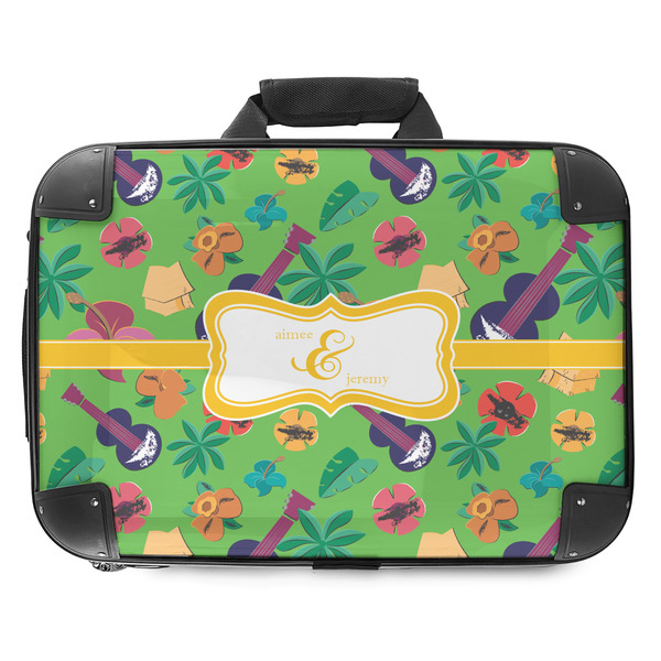 Custom Luau Party Hard Shell Briefcase - 18" (Personalized)