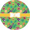 Luau Party 2" Multipurpose Round Labels - Single Sticker