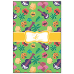 Luau Party Wood Print - 20x30 (Personalized)