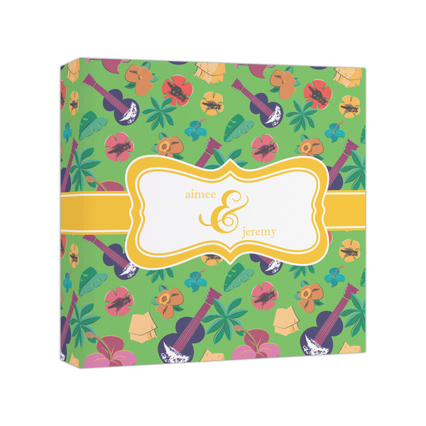 Custom Luau Party Canvas Print - 8x8 (Personalized)