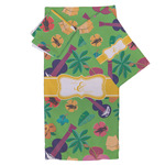 Luau Party Bath Towel Set - 3 Pcs (Personalized)