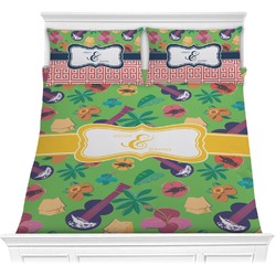 Luau Party Comforter Set - Full / Queen (Personalized)