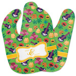 Luau Party Baby Bib w/ Couple's Names