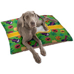 Luau Party Dog Bed - Large w/ Couple's Names