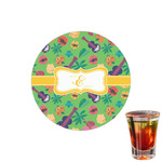 Luau Party Printed Drink Topper - 1.5" (Personalized)